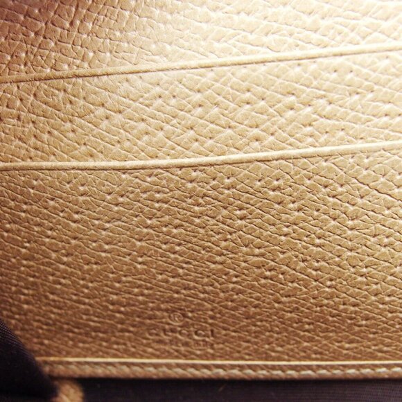 GUCCI long wallet GG pattern brown pink beige USED - Picture 13 of 15